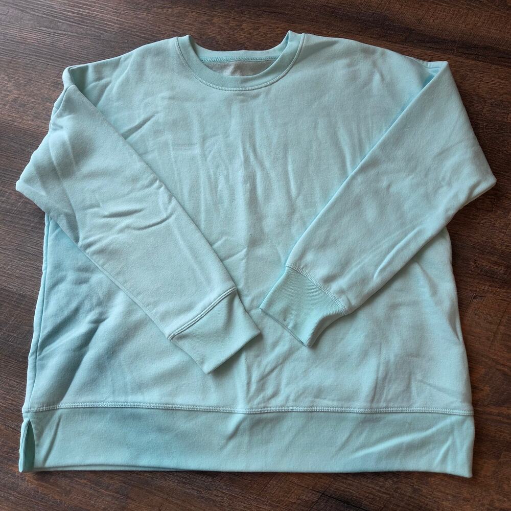 Crewneck Sweatshirt - Light Aqua